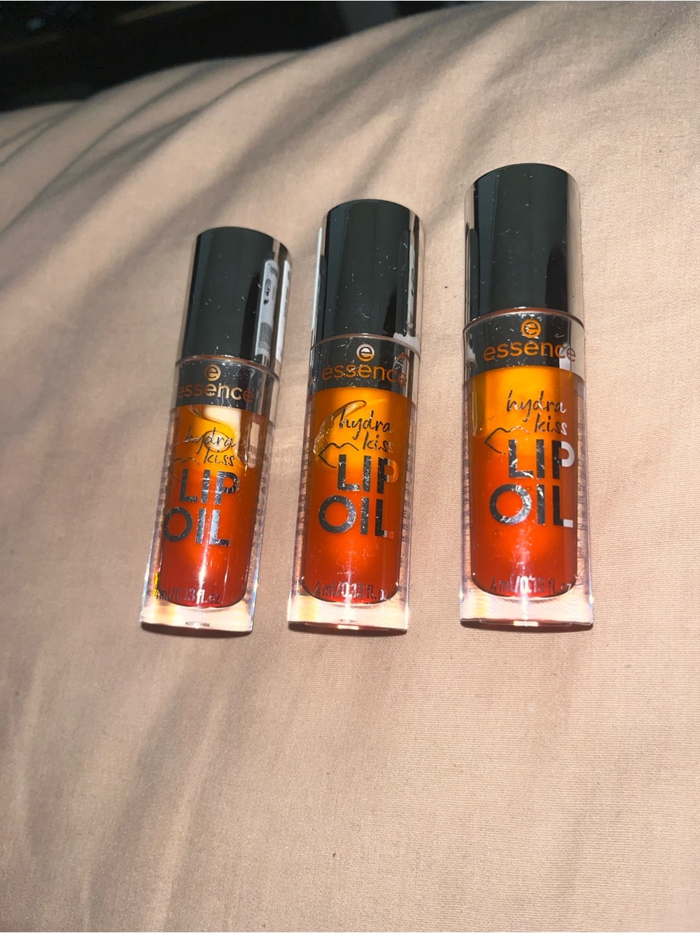 3 pack Essence Hydra Kiss Lip Oil – 02 honey honey